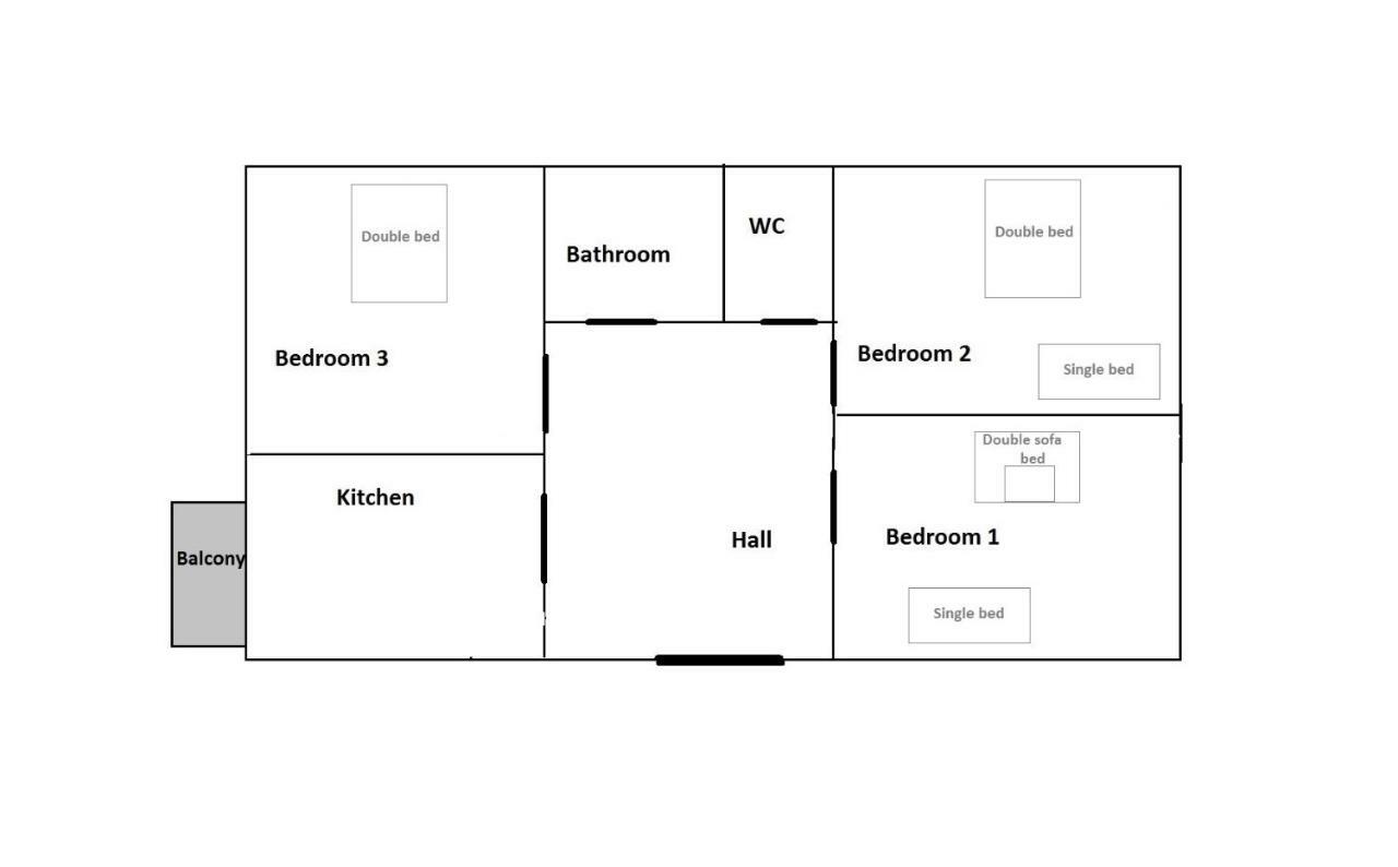 Calm Apartments Pedzichow Street คราคูฟ ภายนอก รูปภาพ